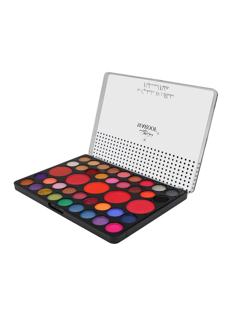 MAROOF مجموعة ظلال العيون MAROOF 36 وأحمر الخدود 5 طويلة الأمد الاحترافية - Image 2