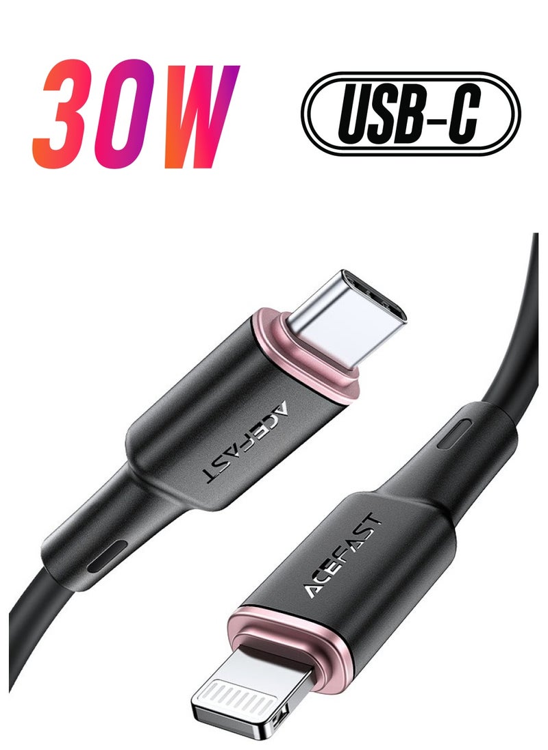 ACEFAST C2-01 USB-C to Lightning charging data cable.