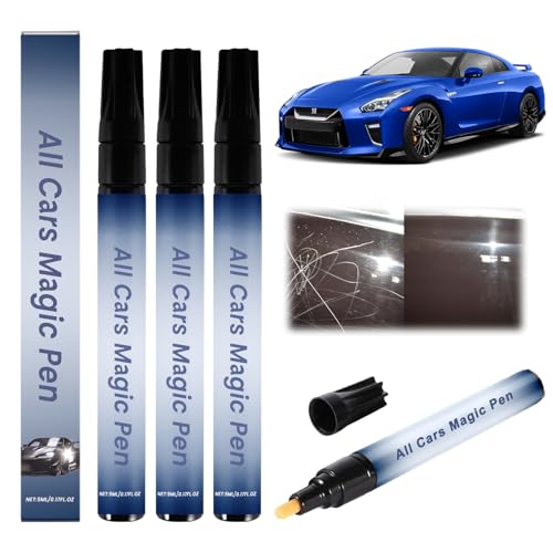 FIYADWZH 3PCS All Cars Magic PenCar Scratch Repair Pen Set Quick Fix for Scratches and Paint DamageFits All Car Colors - Image 1