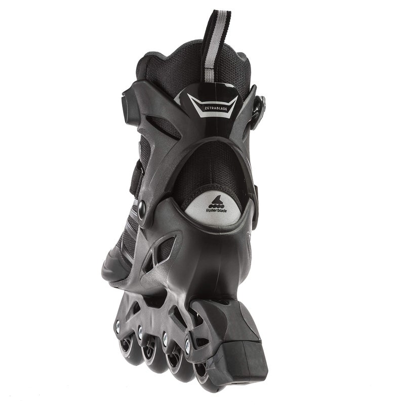 Rollerblade Zetrablade Men's Adult Fitness Inline Skate, Black and Silver, Performance Inline Skates - Image 3