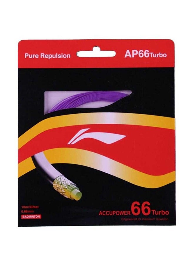 Li-Ning Ap-66 Turbo Badminton String - Lavender  - Image 1
