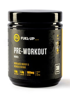 Pre Workout Mango Powder Increase Energy Muscle Pump and Anti Fatigue 300 Grams
