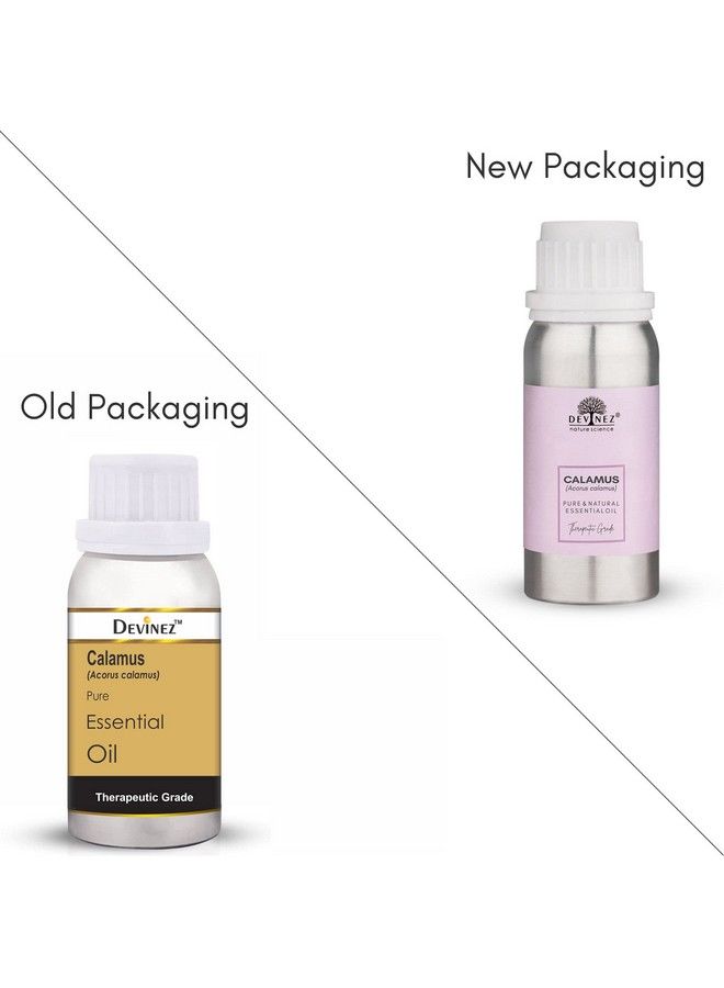 Devinez Calamus Essential Oil 100% Pure Natural & Undiluted 100Ml In Anodized Aluminum Bottle - Image 3