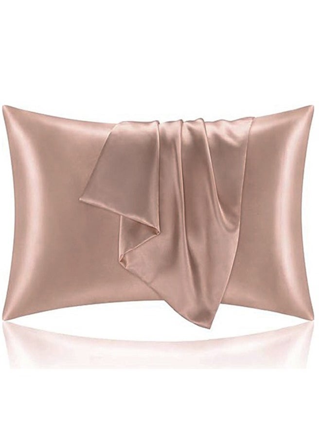 snooze Snooze, Satin Pillowcase for Hair and Skin, 48*70 cm, Rose gold  - Image 1