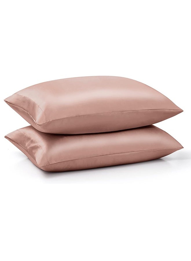 snooze Snooze, Satin Pillowcase for Hair and Skin, 48*70 cm, Rose gold  - Image 4