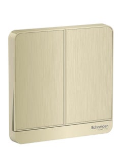 Schneider Schneider Electric AvatarOn 2 Gang 2 Way Switch 8.6 x 8.6 x 3.42cm 250 VAC 