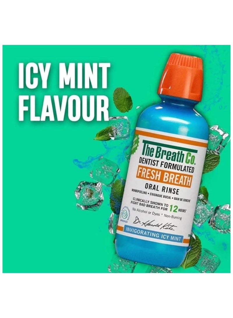 TheraBreath Ice Mint Fresh Mouth Solution 500ml - Image 2