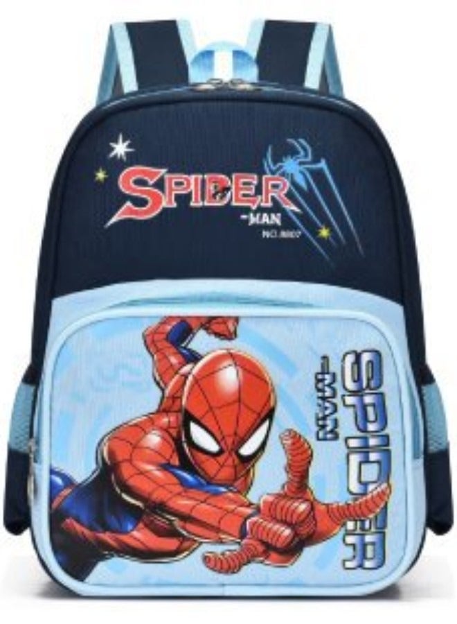Cartoon Spider-Man Backpack For Boys and Girls Aged 3-6 Years Old