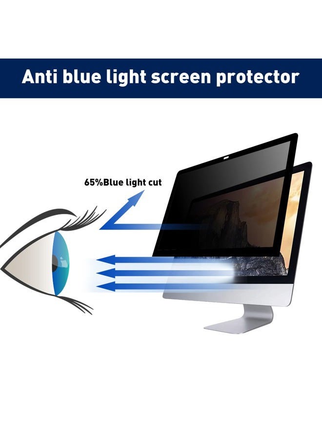 bersem Fully Removable Privacy Screen Protector for iMac 27 inch Monitor, Anti-Spy, Anti-Scratch, UV-Blocking, Matte Finish - Image 5