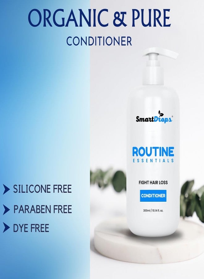 Smartdrops Conditioner for Stronger Hair - Smooth & Shine, Conditioner | For Silky Smooth Hair | conditioners for dry and frizzy hair | Control Frizzy Hair - 300 ML (Pack 1) - Image 3