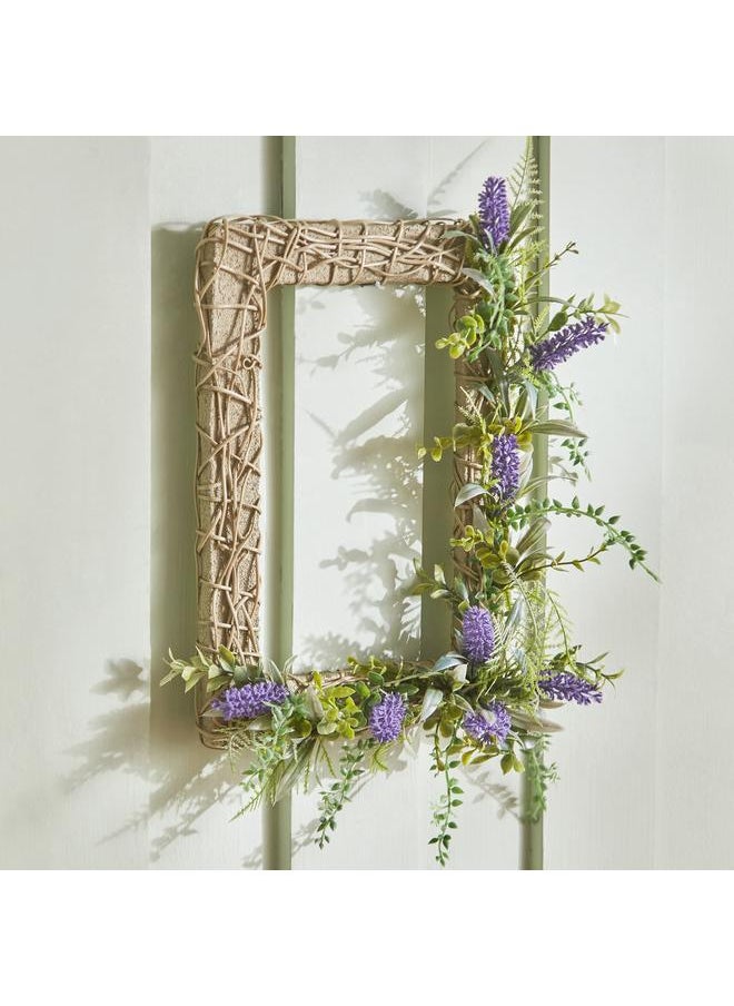 Lavender Rectangular Wreath Wall Decor 29X10X34 Cm - pzsku/ZAEA27730A7378083533CZ/45/_/1720280970/8cb99e98-2d8e-46d5-bf1a-4b95f767d8d4