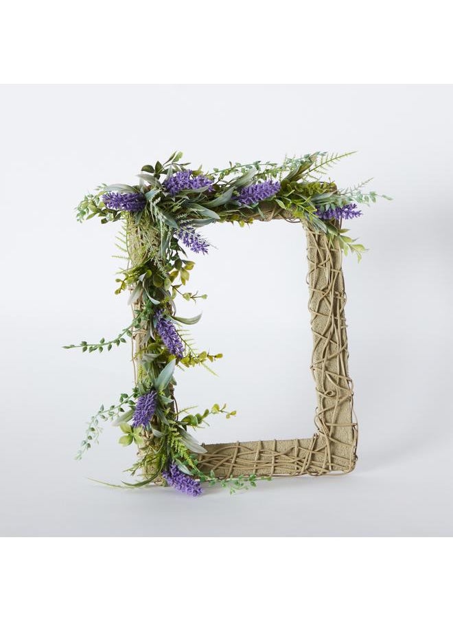 Lavender Rectangular Wreath Wall Decor 29X10X34 Cm - pzsku/ZAEA27730A7378083533CZ/45/_/1720280971/5a9b7473-bea9-434a-a409-80405f68aacf