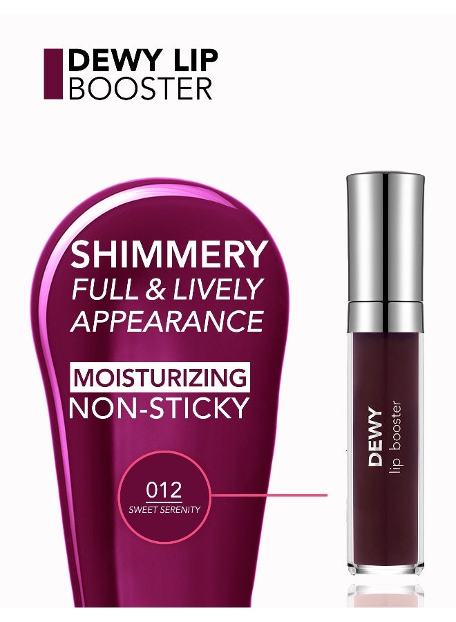 flormar Dewy Lip Booster – 012 Sweet Serenity – Plumping Look Lip Gloss, Shiny Wet Finish, Moisturizing Feel, Non-Sticky Comfort 12 Sweet Serenity - Image 4