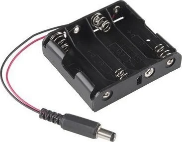 Keskinler 4 AA Battery Holder - Barrel Jack Output