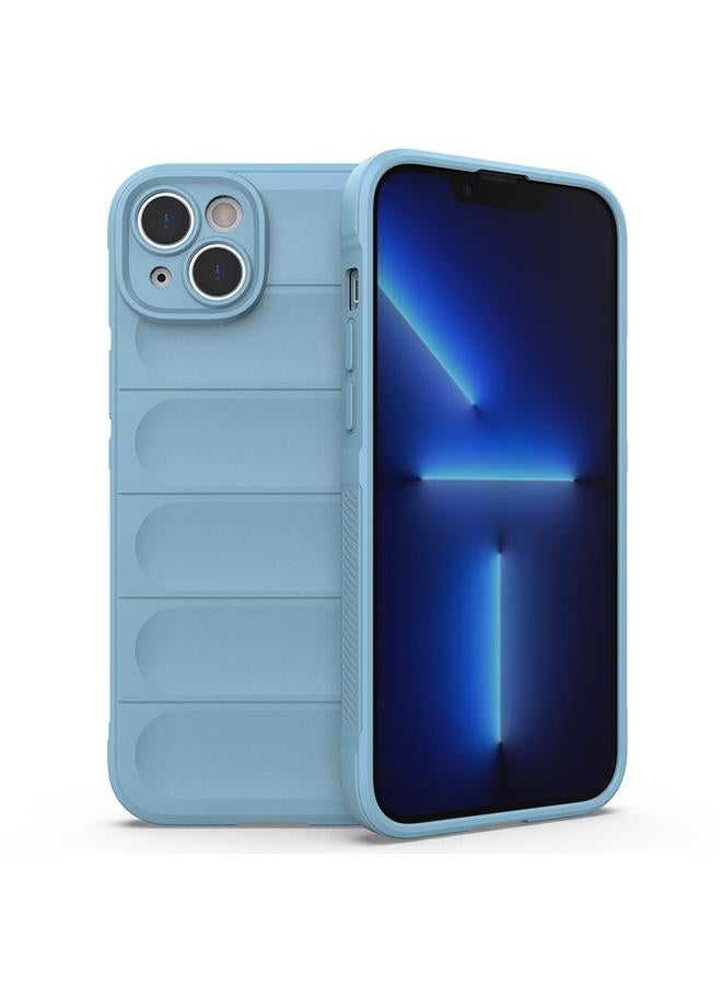 S-TOP Case For iPhone 14 Plus Magic Shield TPU + Flannel Phone Case - Image 1