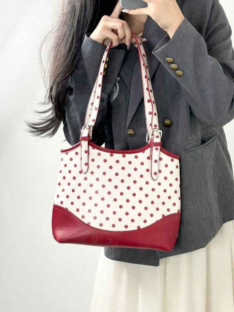 2024 Summer Korean Fashion Easiest For Match Mint Green Plaid Underarm Bag New Large Capacity Outing Commuting Shoulder Bag - Image 1
