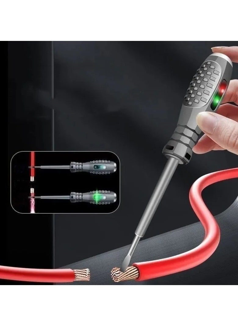 AROAQ Electric Pen Cross Flat Screwdriver Household Use Non-contact Induction Multi-function Voltage Detector Voltage Tester Pens Pocket Tester  - Image 3