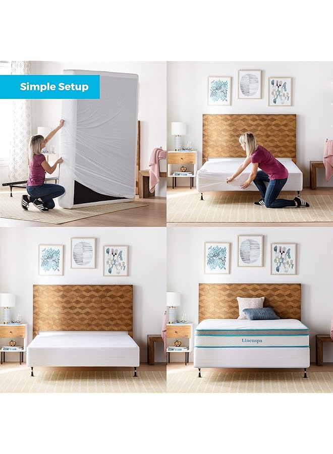 Waterproof Proof Box Spring Encasement Blocks Out Liquids Stains And Dirt King