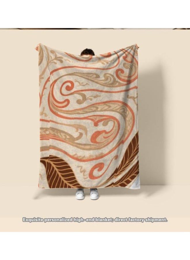 عام بطانية رقيقة تقليدية من الفانيلا (دافئة ومريحة ومناسبة للنوم والألعاب وإزالة الغبار ومقاومة للرمل) 150 سم * 200 سم - 43 - Image 1