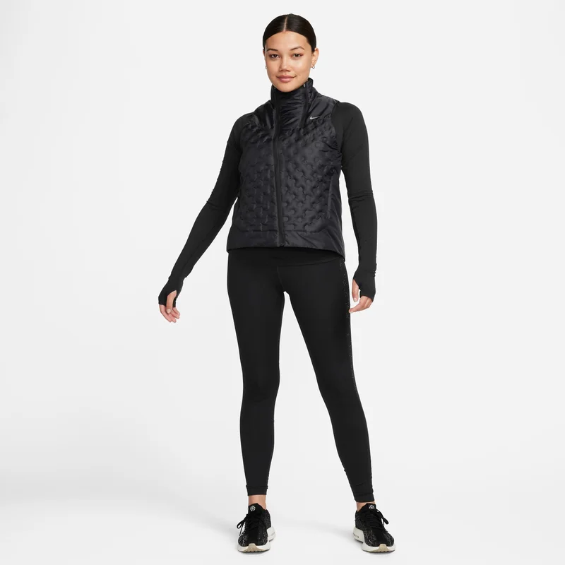 Nike Black Women's Therma-FIT ADV Repel AeroLoft Running Gilet for Women | Best Price UAE
