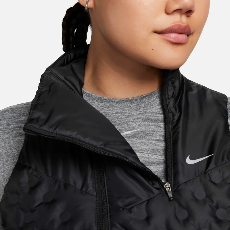 Nike Black Women's Therma-FIT ADV Repel AeroLoft Running Gilet for Women | Best Price UAE