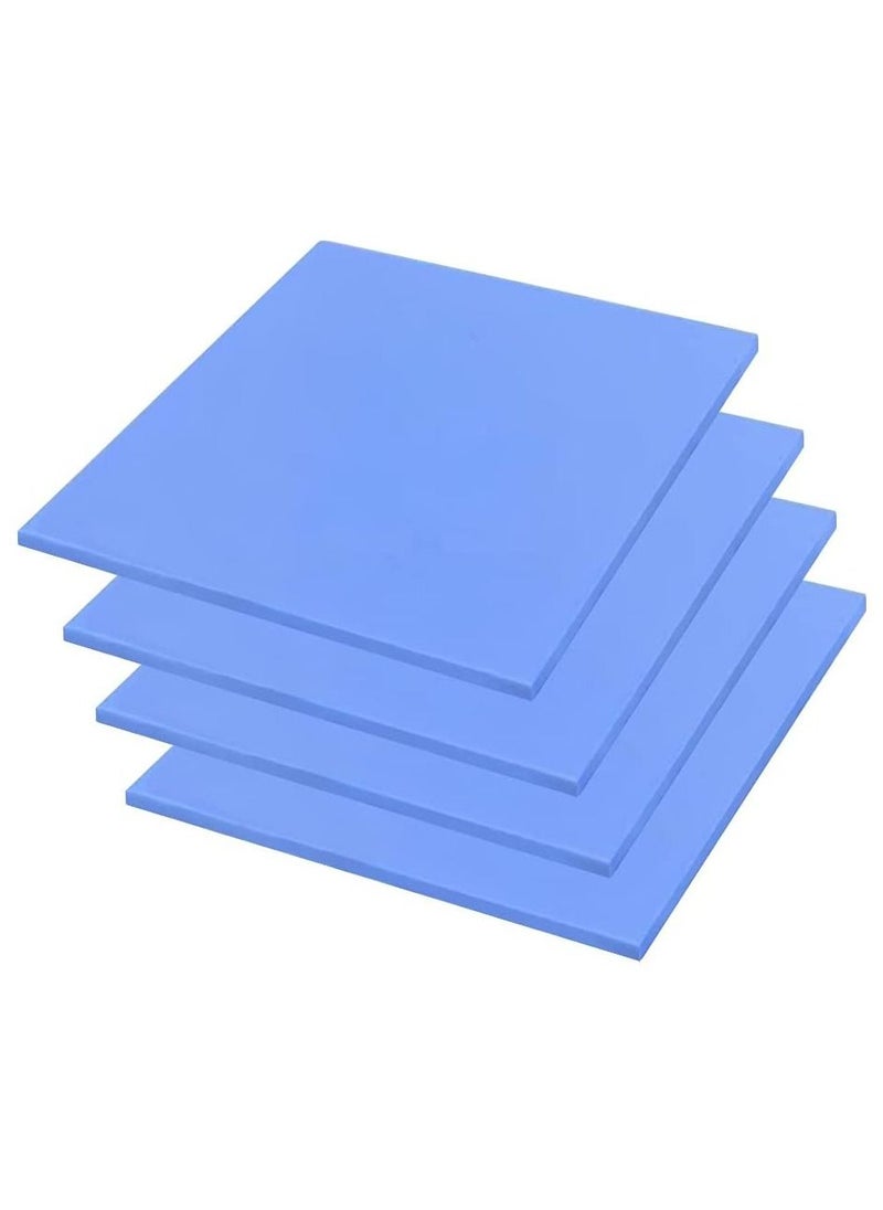 Generic 4-Piece Soft Silicone Thermal Conductive Pads for GPU, CPU, SSD, Laptop, IC Chip Set, M2 Cooling  - Image 1