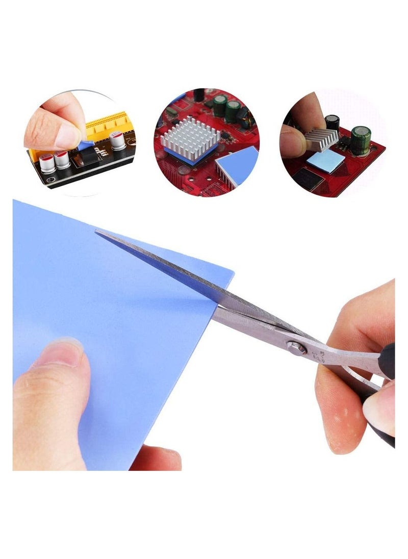 Generic 4-Piece Soft Silicone Thermal Conductive Pads for GPU, CPU, SSD, Laptop, IC Chip Set, M2 Cooling  - Image 4