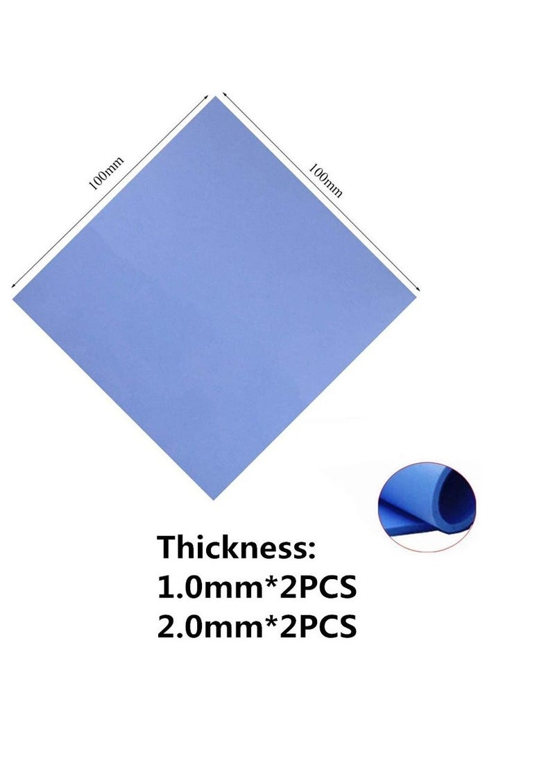 Generic 4-Piece Soft Silicone Thermal Conductive Pads for GPU, CPU, SSD, Laptop, IC Chip Set, M2 Cooling  - Image 5