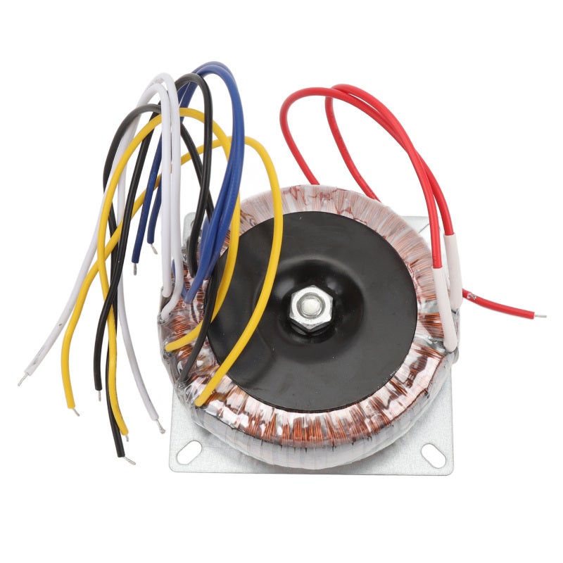 Toroidal Transformer: 200W Pure Copper Wire - High Energy Conversion Efficiency Stable Bracket for Tube Amplifiers Preamplifier Speaker Music Equipment - Image 4