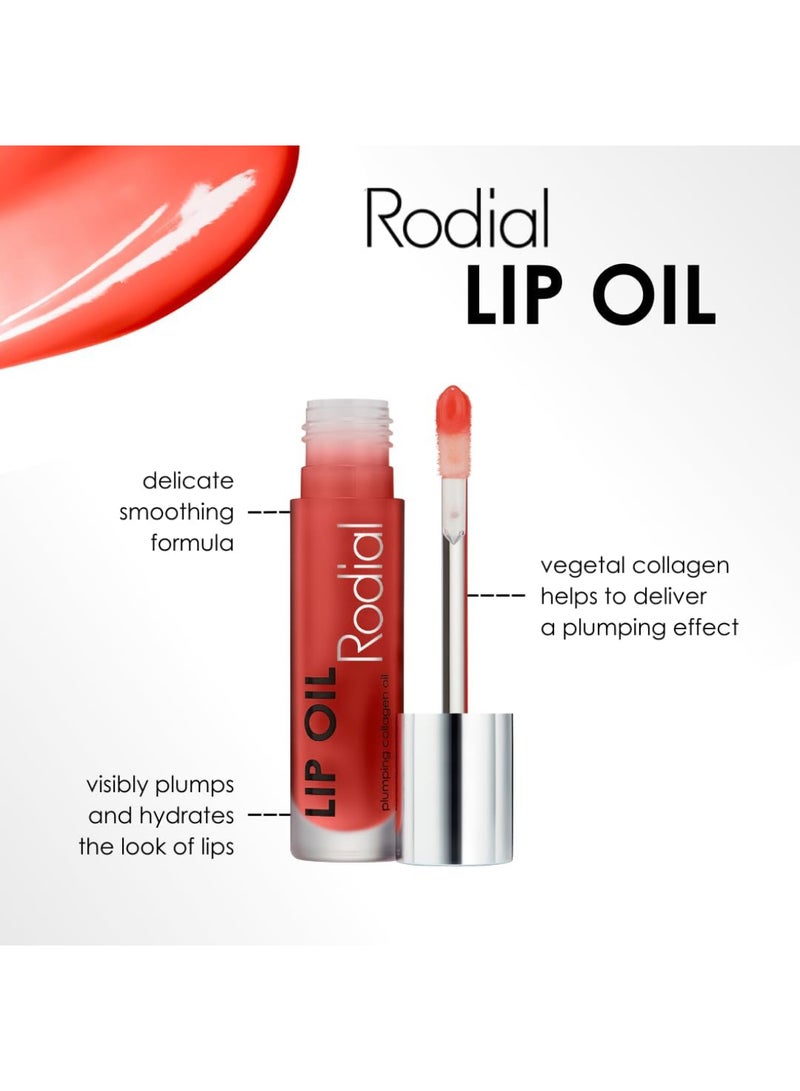Rodial زيت شفاه روديال سكر كورال 5 مل - تغذية ملونة للشفاه الجافة، فيتامين E وجوجوبا، توهج شفاف لتخفيف تقشر الشفاه 5 مل - Image 5