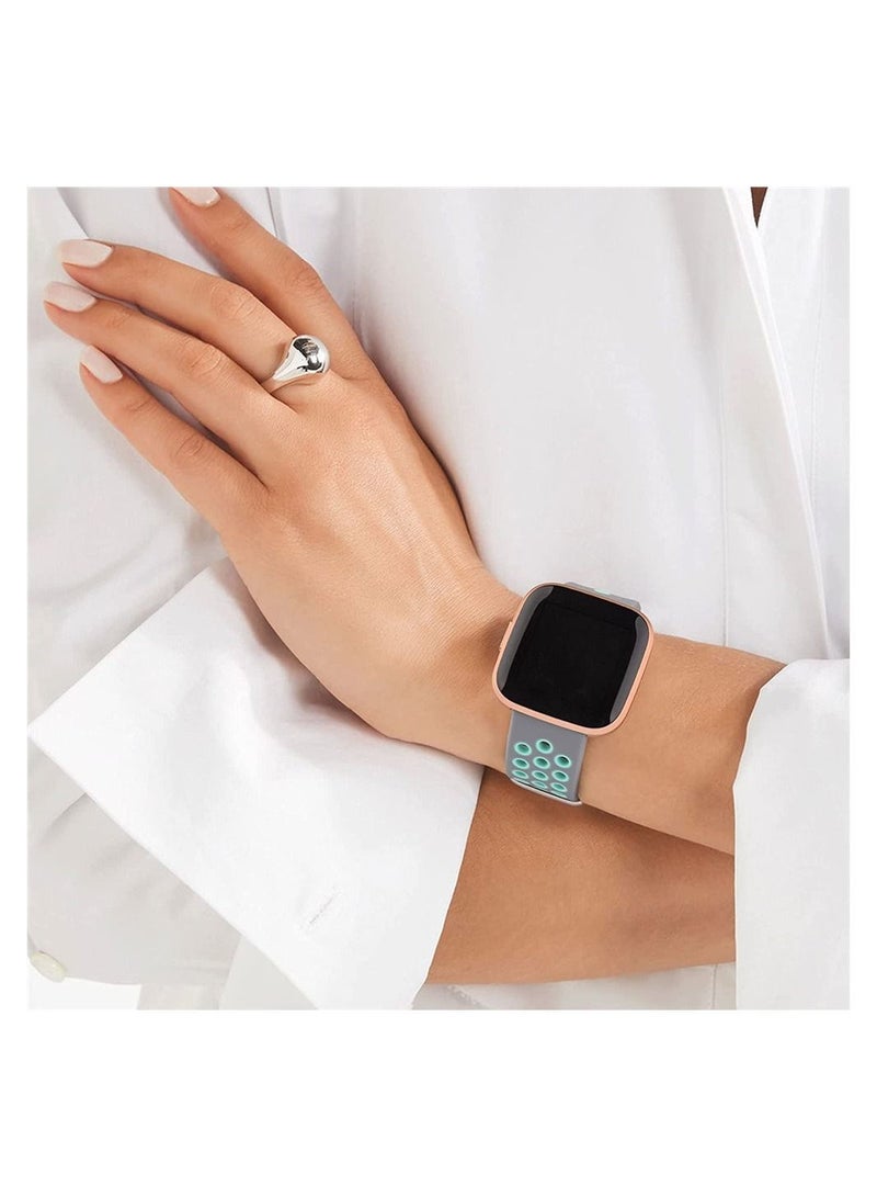 Y&D for fitbit versa 2/ lite/ 3 pack silicone replacement wrist strap se (L) - Image 2