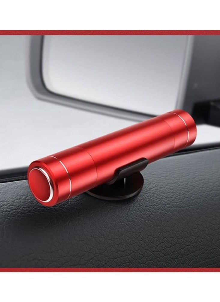 Generic - Portable Safety Hammer Emergency Escape Tool - Multi-Function Window Breaker with Seatbelt Cutter for Quick Car Glass Breakage and Life-Saving Emergency Escape (Red) - Image 1