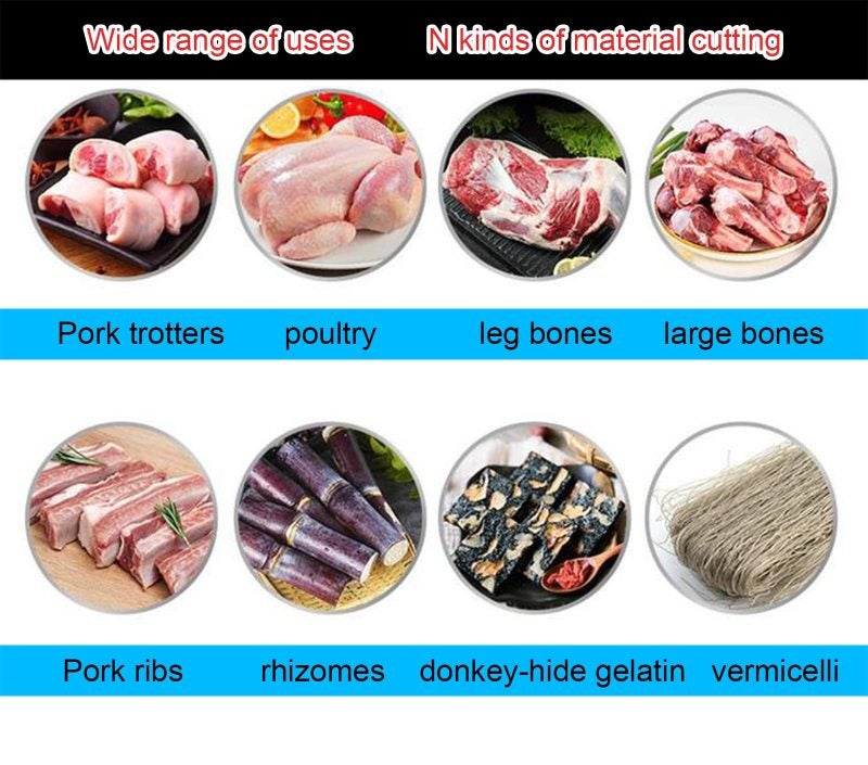 Manual Meat Slicer: 25CM Stainless Steel, Non-Slip Handle Stable Base - Multifunctional Easy To Clean Food Slicer for Home Kitchen Cooking - Image 4