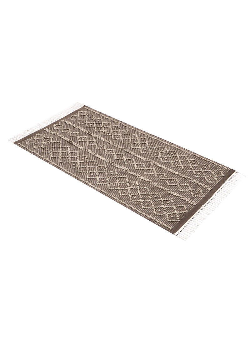 Bazaar Misr Handwoven Egyptian wool kilim rug  - Image 2