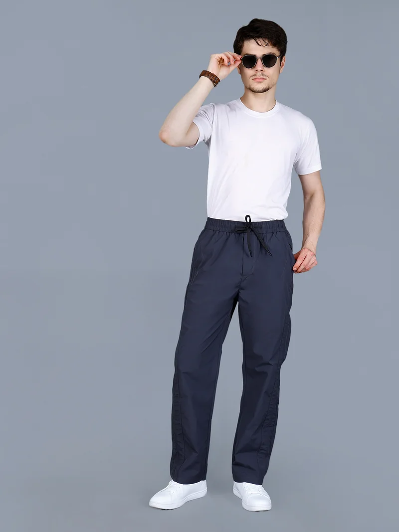 Fort Collins Fort Collins Men Relaxed Fit Pants with Drawstring