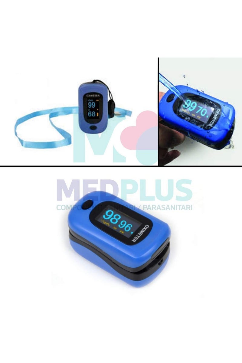 Medplus Digital Fingertip Pulse Oximeter Blood Oxygen Sensor Saturation Mini SpO2 Monitor Pulse - Image 2