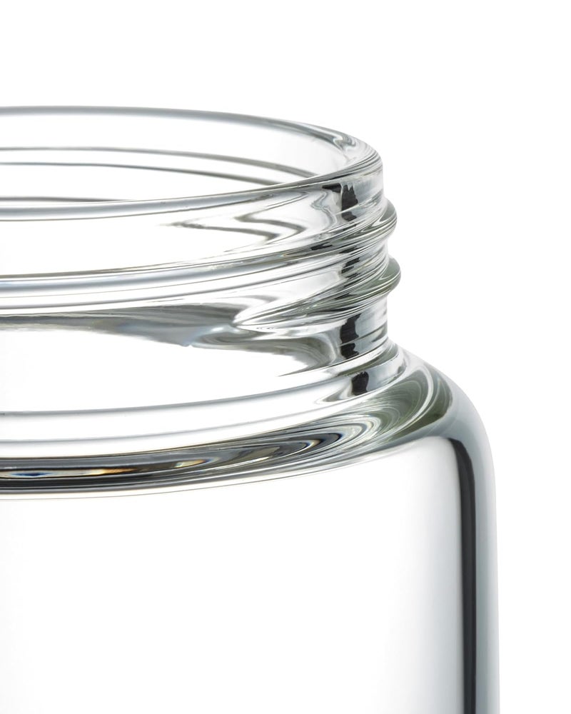 DUBBLIN Borosilicate Glass Jar with Airtight Wooden Lid, 200ml Transparent Kitchen Storage Container, 1 Piece, For Storing and Preserving Tea, Coffee, Snacks | Multipurpose Container for Kitchen - Image 5