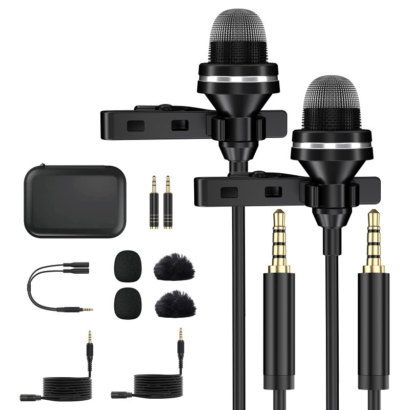 TTSTAR ISAIBELL Lavalier Microphone for iPhone/iPad, Lapel Microphones for Professional Video Recording External Omni Mics Compact Portable Plug&Play for YouTube Live Streaming Vlogging ASMR 9.84ft - Image 5