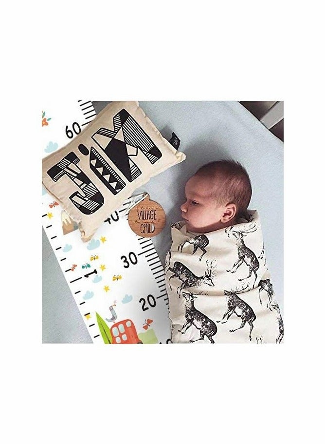 Excefore Growth Height Chart Handing Ruler Wall Decor for Kids - Image 5