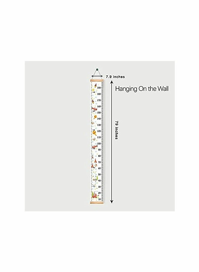 Excefore Growth Height Chart Handing Ruler Wall Decor for Kids - Image 4