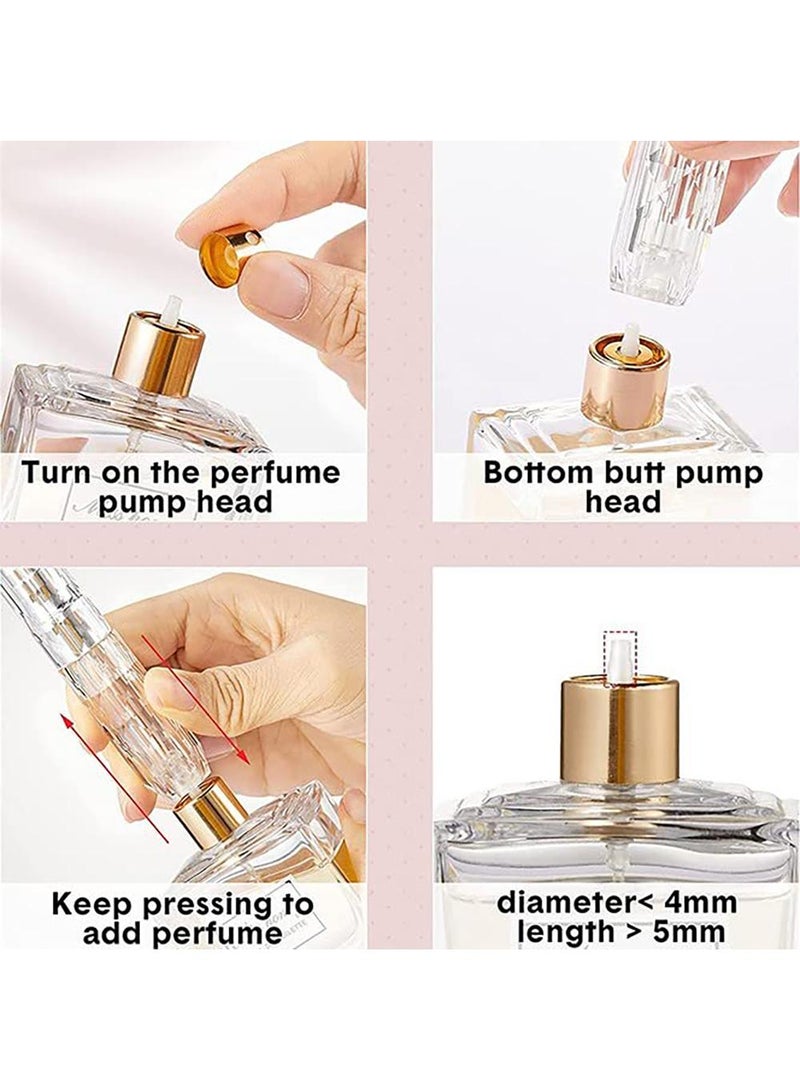Sweet seven 4 Pack 5ML Mini Perfume Atomizers - Refillable Travel Size Sprayers for Women and Men, Convenient Pocket, Handbag, or Purse Dispenser - Image 5