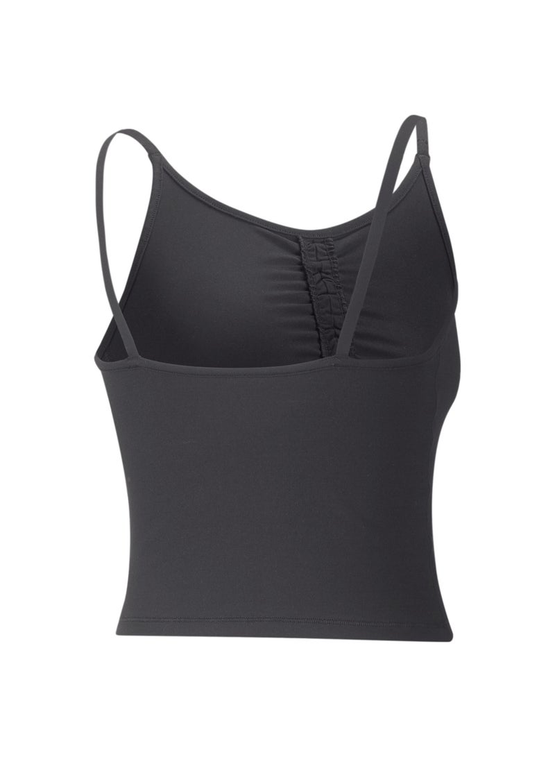 PUMA Studio Foundation Womens Ruched Training Tank  - Image 5