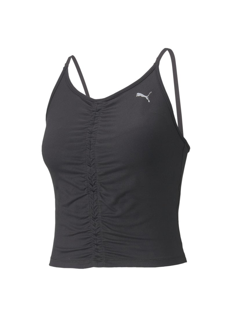 PUMA Studio Foundation Womens Ruched Training Tank  - Image 4
