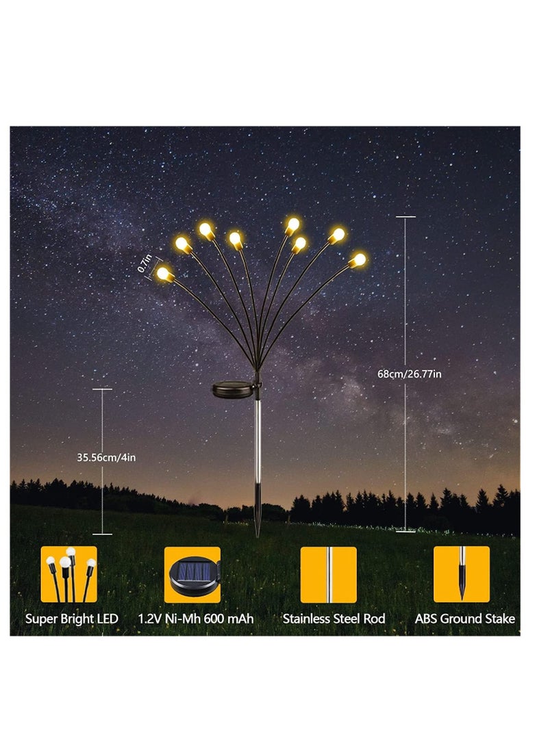 TYCOM LED Lantern, String Lights, Moon Star Lights, Window Curtain String Lights, Decoration Ball, Bubble Ball Lamp, Lights for Wedding Party, Fire Fly Warm White 2p.  - Image 5