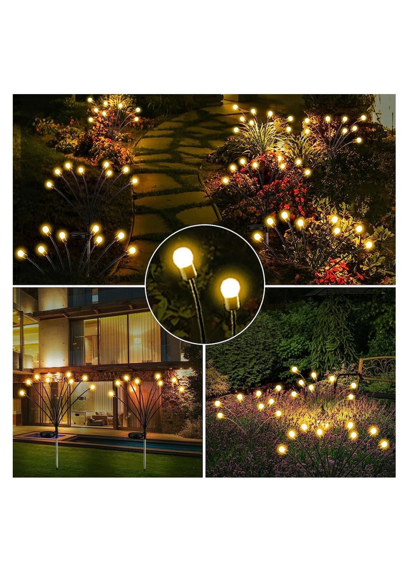 TYCOM LED Lantern, String Lights, Moon Star Lights, Window Curtain String Lights, Decoration Ball, Bubble Ball Lamp, Lights for Wedding Party, Fire Fly Warm White 2p.  - Image 2