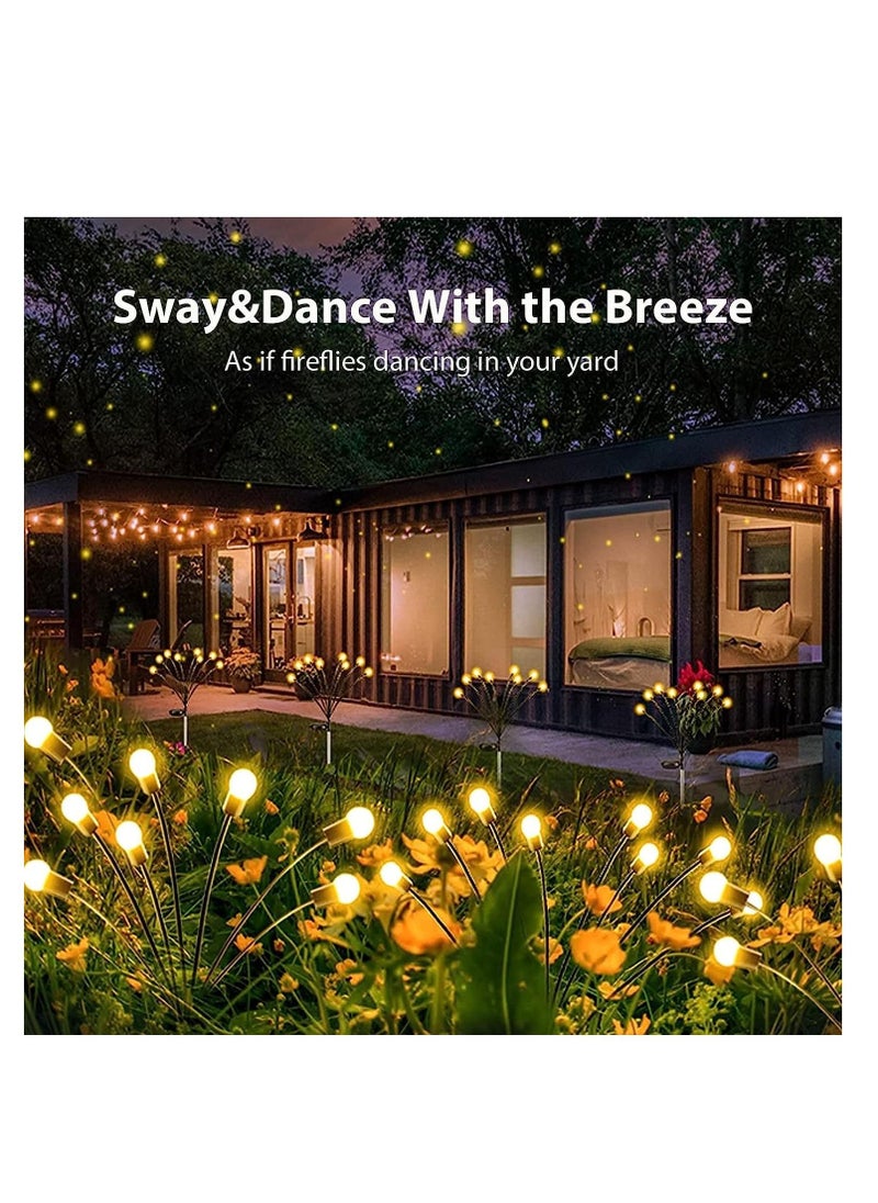 TYCOM LED Lantern, String Lights, Moon Star Lights, Window Curtain String Lights, Decoration Ball, Bubble Ball Lamp, Lights for Wedding Party, Fire Fly Warm White 2p.  - Image 4