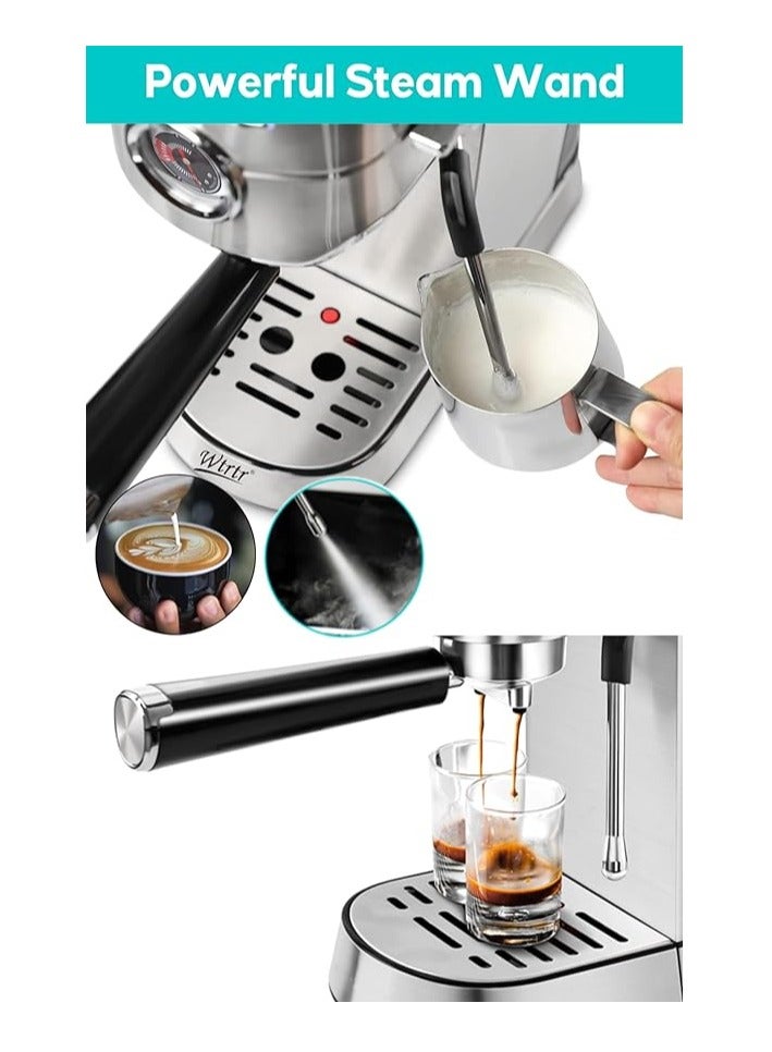 Wtrtr Coffee Maker, Espresso Coffee Machine,WTR-5080 (2 years Warranty) - Image 3