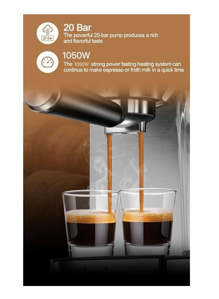 Wtrtr Coffee Maker, Espresso Coffee Machine,WTR-5080 (2 years Warranty) - Image 5