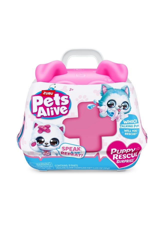 Pets Alive Pets Alive Pet Shop Surprise S3 Puppy Rescue (Yorkshire) by ZURU Surprise Puppy Plush, Ultra Soft Plushies, Compound Surprises Inside, Interactive Toy Pets, Electronic Speak and Repeat  - Image 2