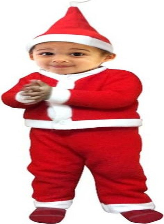 UNIQ Santa Costume 5 to 6 Years Old Boys Girls - Image 1